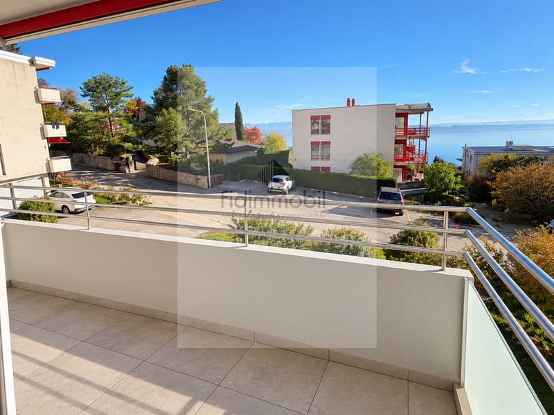 Appartement entièrement rénové avec balcon vue lac (9)
