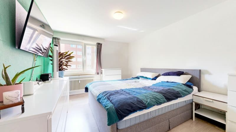 gepflegte Wohnung mit Balkon, Keller, Estrich, Waschmaschine und Parkplatz (11)