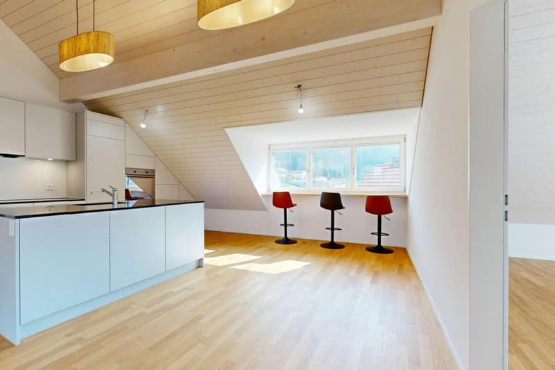 moderne 3.5-Zimmerwohnung mit eigenem Waschturm und Carport (7)