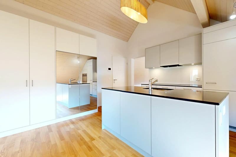 moderne 3.5-Zimmerwohnung mit eigenem Waschturm und Carport (1)