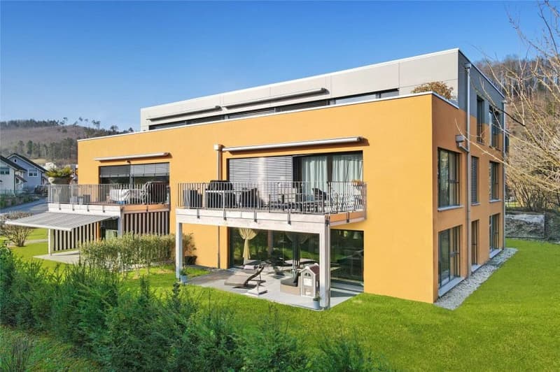stilsichere 4.5-Zimmer-Gartenwohnung mit Einstellhallen- und Aussenabstellplatz (12)