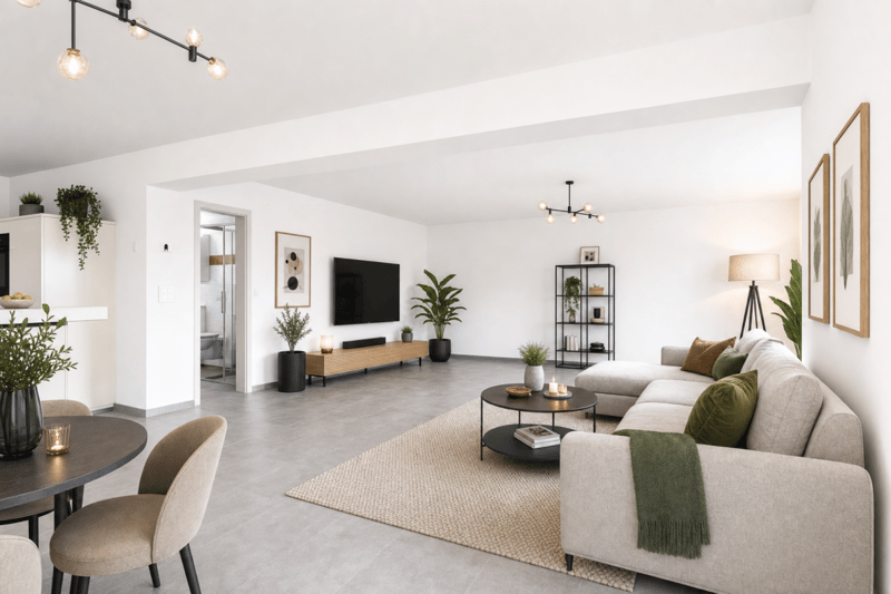 moderne Wohnung mit wundervoller Terrasse und Carport für zwei Fahrzeuge (5)