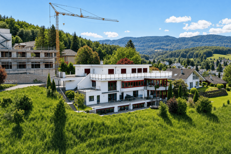 moderne Wohnung mit wundervoller Terrasse und Carport für zwei Fahrzeuge (2)