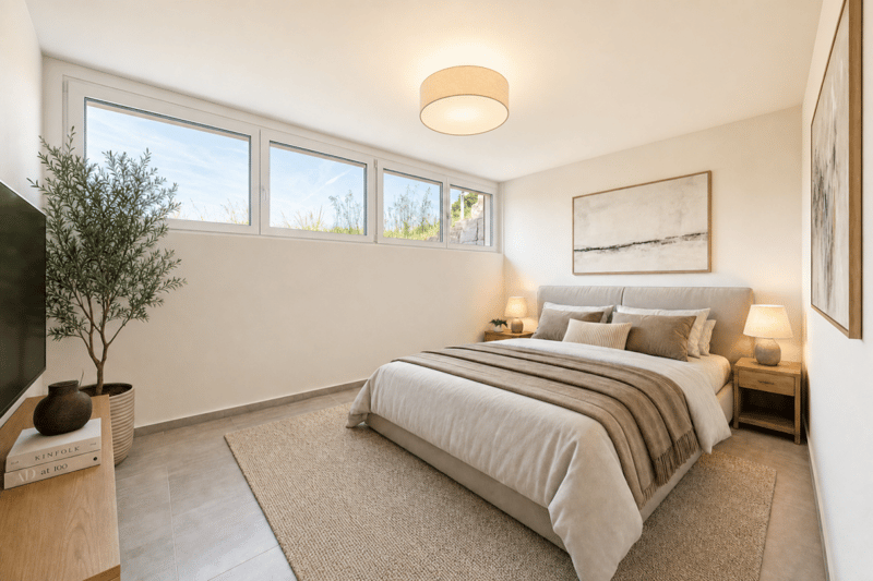 moderne Wohnung mit wundervoller Terrasse und Carport für zwei Fahrzeuge (10)