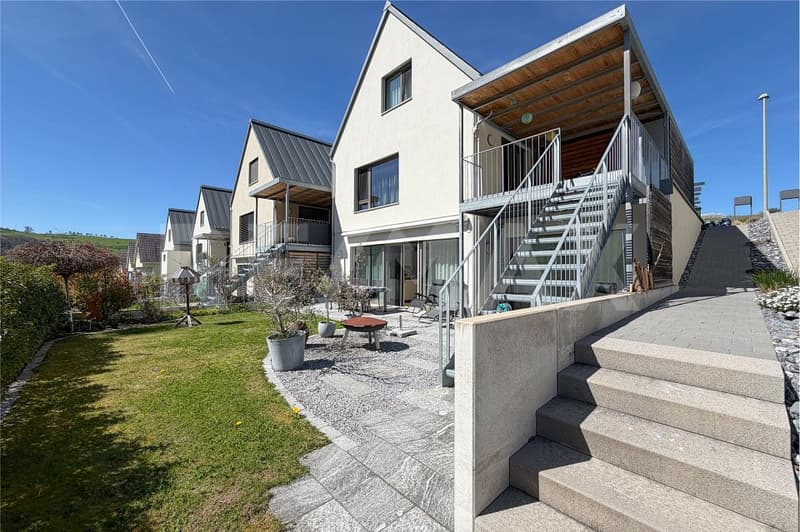 Emplacement de rêve ensoleillé avec vue lointaine, maison unifamiliale de 5,5 pièces à vendre à Wintersingen (13)