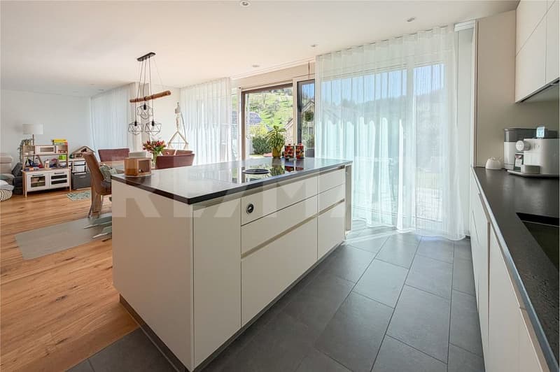 Emplacement de rêve ensoleillé avec vue lointaine, maison unifamiliale de 5,5 pièces à vendre à Wintersingen (4)