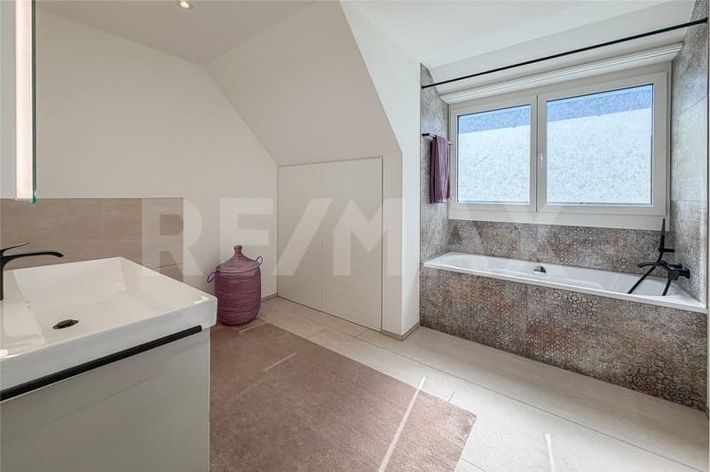 Rheinblick - Sentiment de vacances - Appartement-maisonnette 4,5 pièces à Wallbach à vendre (9)