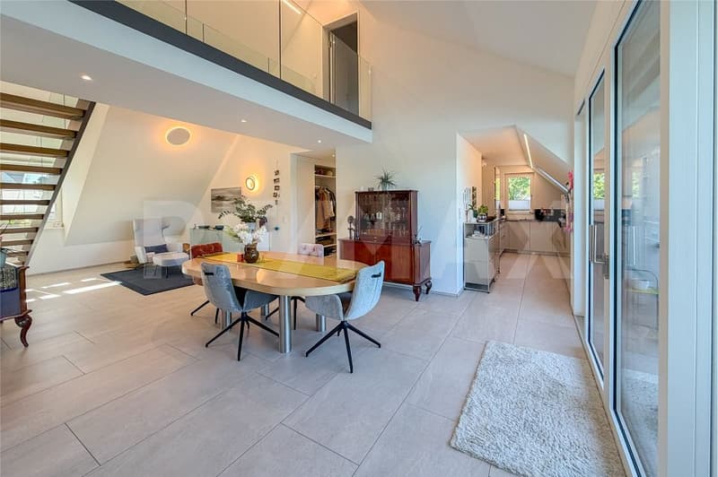 Rheinblick - Sentiment de vacances - Appartement-maisonnette 4,5 pièces à Wallbach à vendre (5)