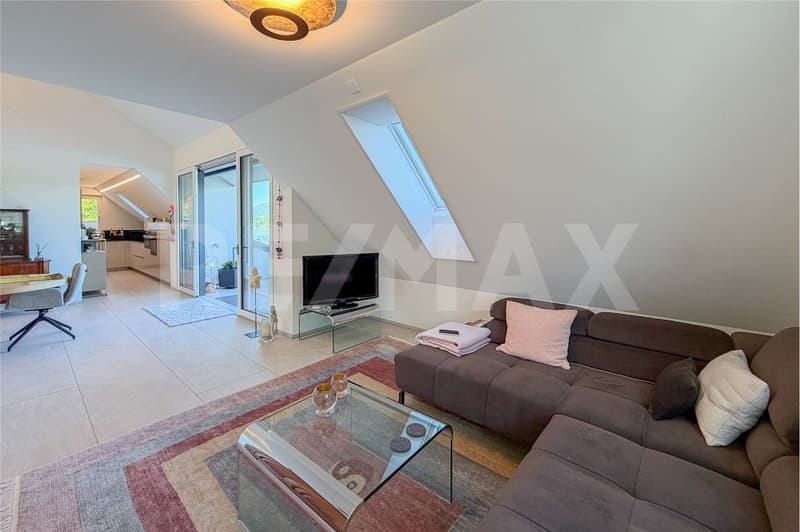 Rheinblick - Sentiment de vacances - Appartement-maisonnette 4,5 pièces à Wallbach à vendre (8)