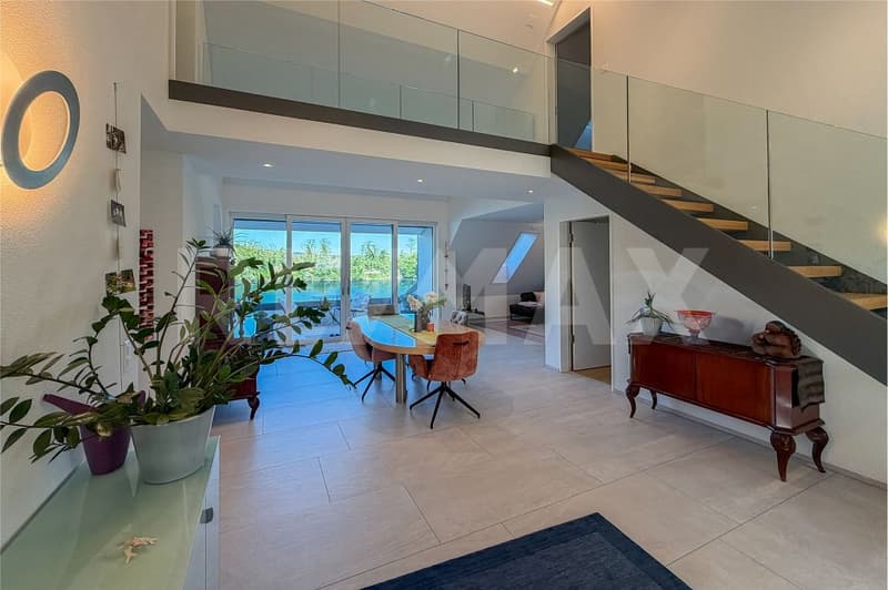 Rheinblick - Sentiment de vacances - Appartement-maisonnette 4,5 pièces à Wallbach à vendre (12)