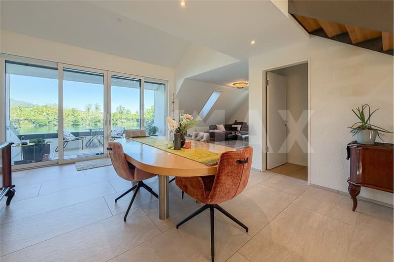 Rheinblick - Sentiment de vacances - Appartement-maisonnette 4,5 pièces à Wallbach à vendre (4)