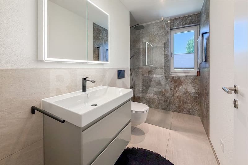 Rheinblick - Sentiment de vacances - Appartement-maisonnette 4,5 pièces à Wallbach à vendre (11)