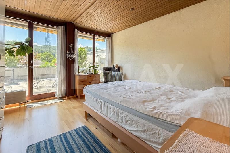 Terrassenwohnung mit toller Aussicht und zusätzlichem Garten in Zeiningen zu verkaufen (4)