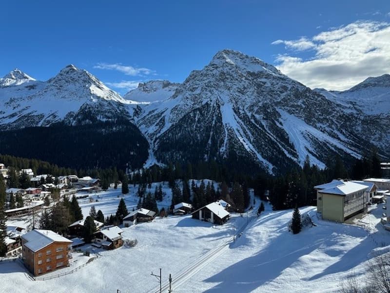 Die letzte 2-Zimmer-Wohnung im Zentrum von Arosa (neu renoviert) (6)