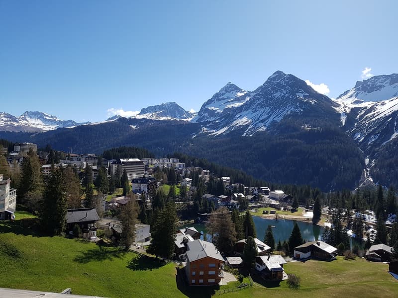 Die letzte 2-Zimmer-Wohnung im Zentrum von Arosa (neu renoviert) (5)