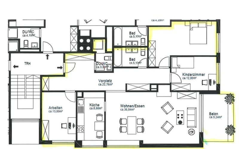 Attraktive 4.5-Zimmer-Wohnung – ideal für Pendler, Eigennutzer und Investoren (11)