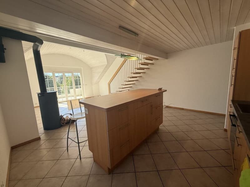 Appartement de 5,5 pièces avec très beau dégagement sur les alpes et le jura (10)