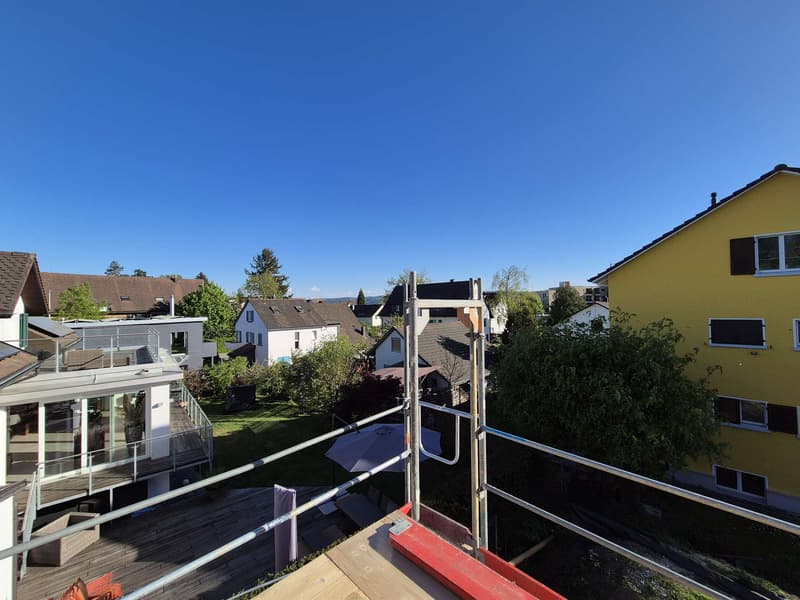 Aktueller Baufortschritt, 25.4.26 (Aussicht, Terrasse)