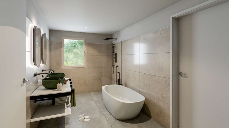 Badezimmer, Obergeschoss