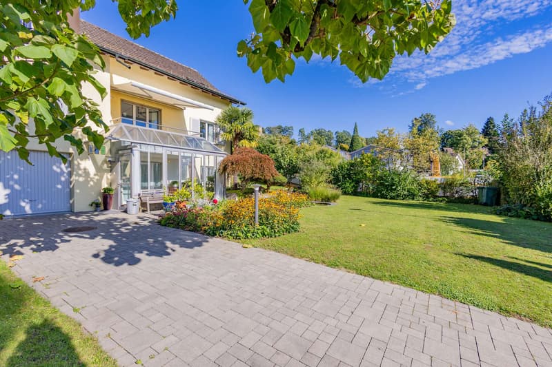 Parkähnlicher Garten mit hoher Privatspäre