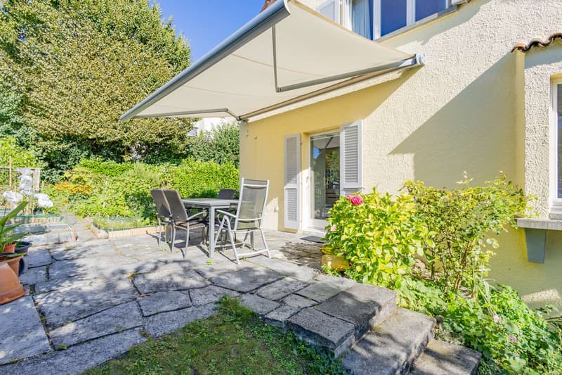 Geschützter Gartensitzplatz (Nordwest) für entspannte Stunden