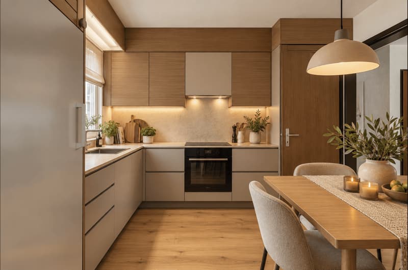 Küche, Renovationsbeispiel