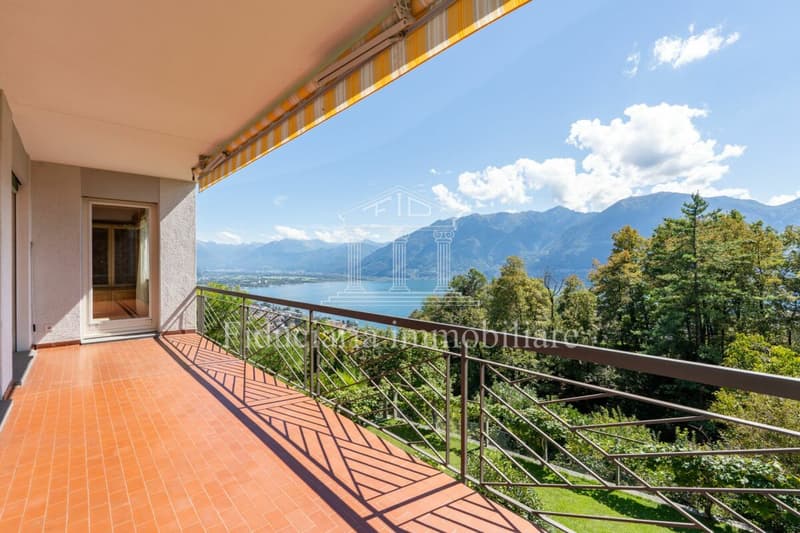 LOCARNO MONTI - Mehrfamilienhaus mit Seeblick und Garten (1)