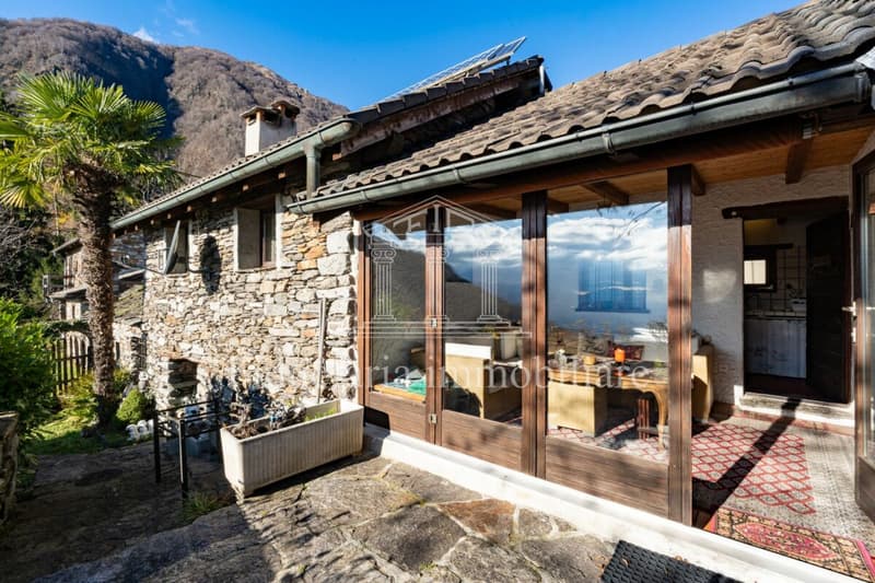 BRISSAGO - Charmantes 3.5-Zimmer-Rustico an sonniger Lage mit traumhafter Seesicht (3)
