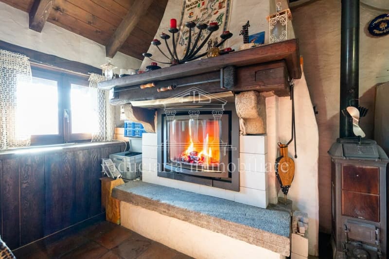 BRISSAGO - Charmantes 3.5-Zimmer-Rustico an sonniger Lage mit traumhafter Seesicht (8)