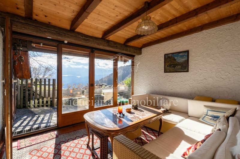 BRISSAGO - Charmantes 3.5-Zimmer-Rustico an sonniger Lage mit traumhafter Seesicht (4)