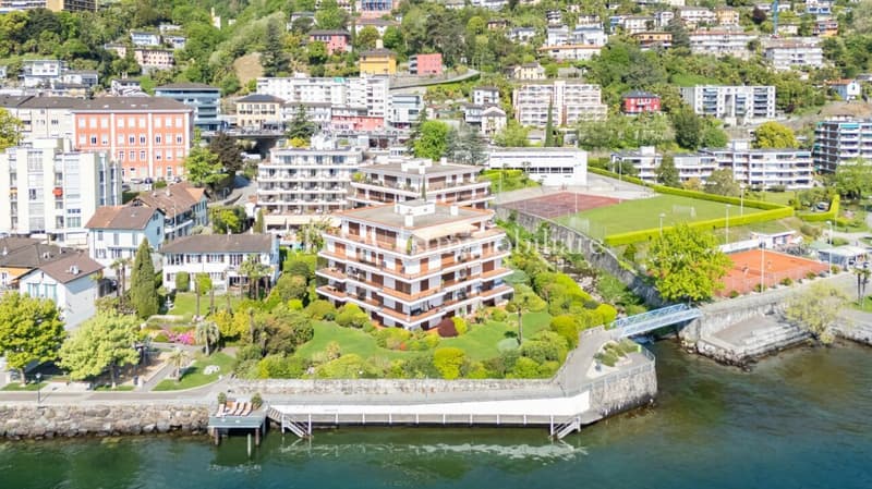 BRISSAGO - Appartamento al pianterreno con accesso privato al lago (9)