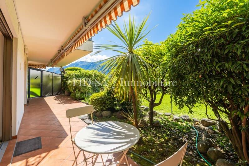 BRISSAGO - Appartamento al pianterreno con accesso privato al lago (1)