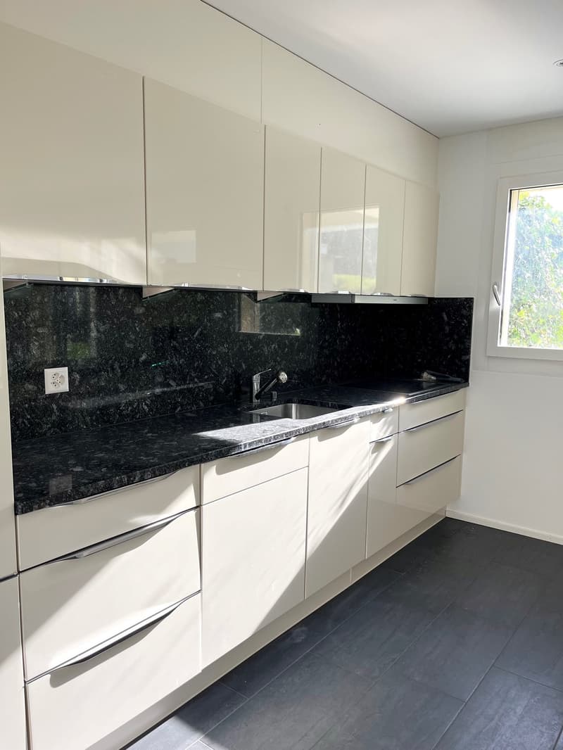 Grosszügige, moderne Wohnung mit sonnigem Gartensitzplatz (5)