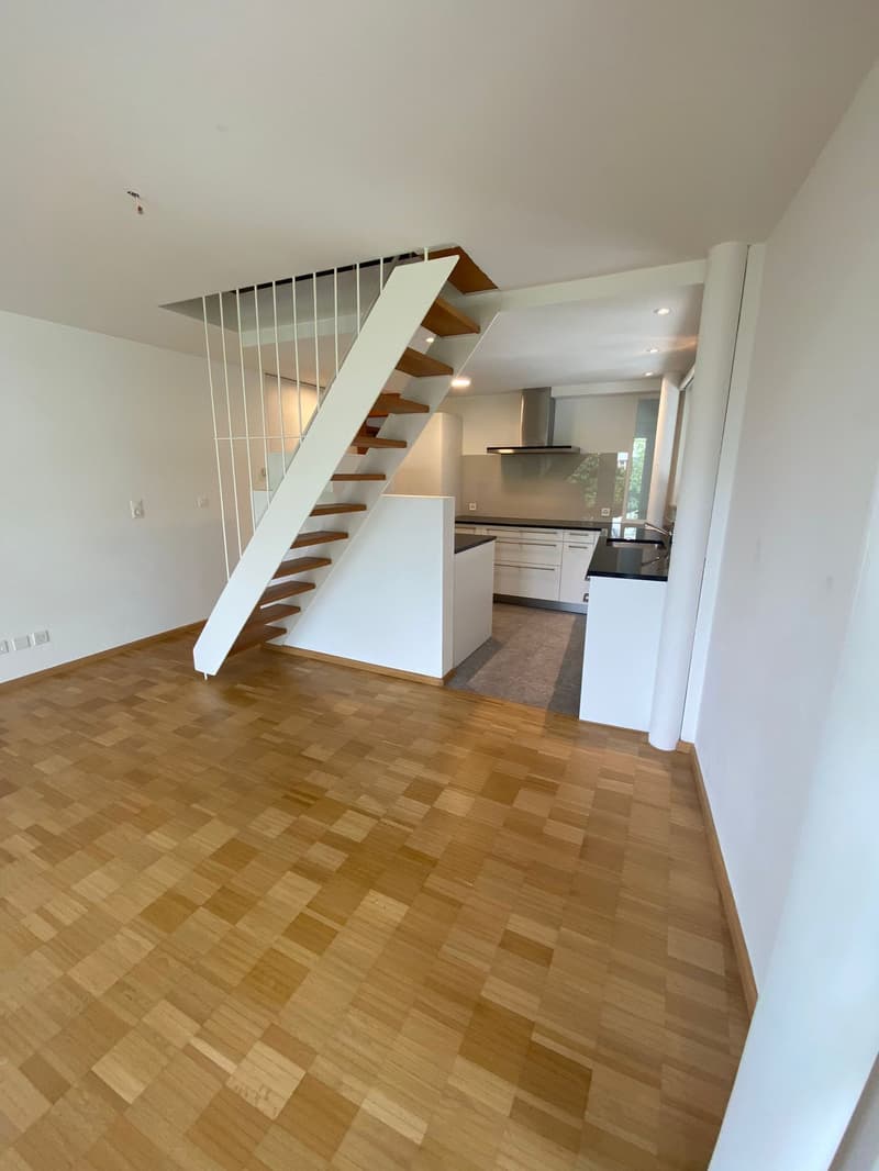 Heimelige Dachwohnung mit Cheminée (7)