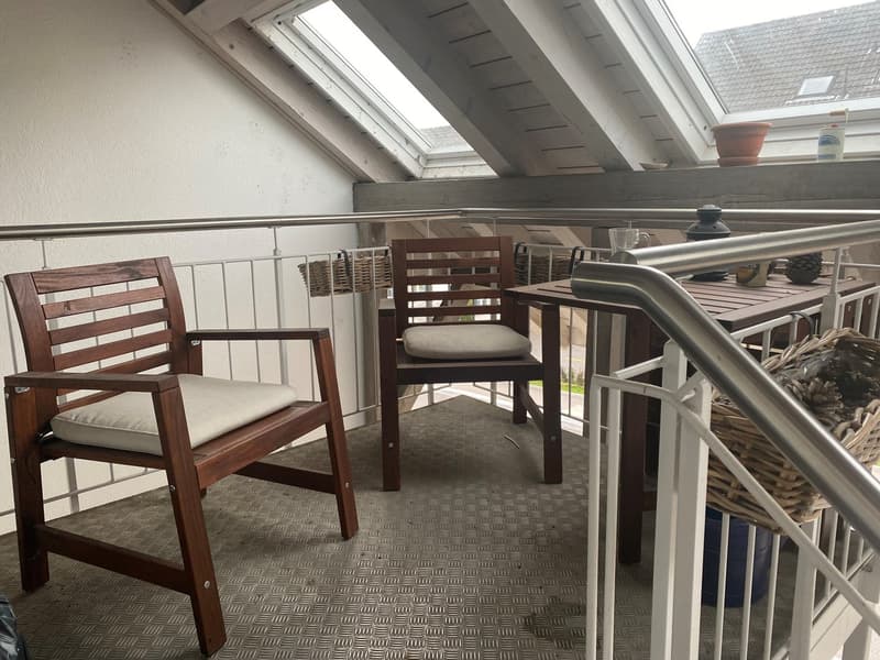 Heimelige Dachwohnung mit Cheminée (13)