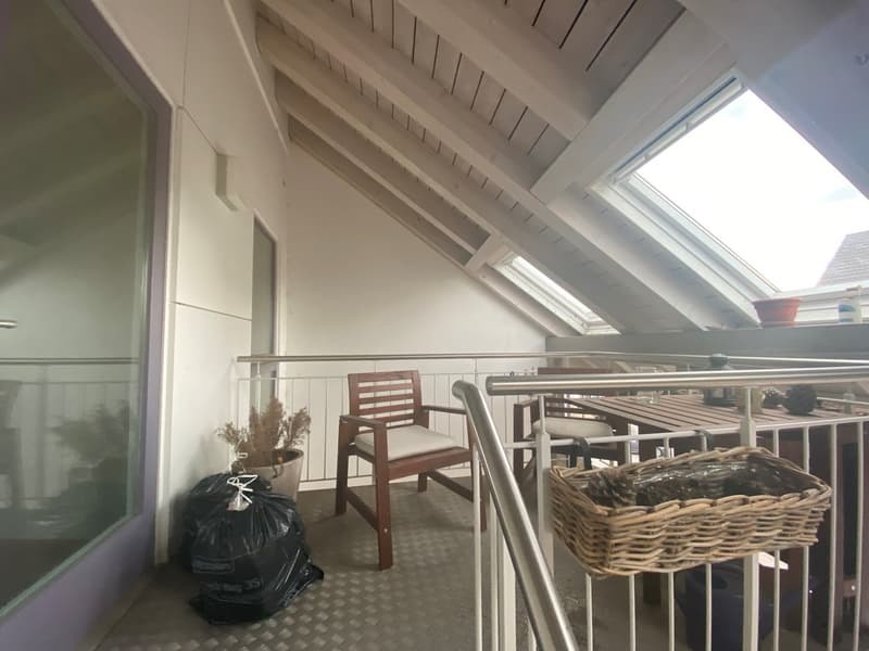 Heimelige Dachwohnung mit Cheminée (14)