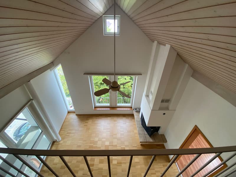 Heimelige Dachwohnung mit Cheminée (8)