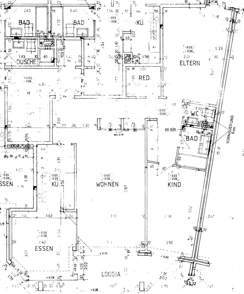 Loggia, Kitchen, 2 bedrooms, living room, bathroom, balcony