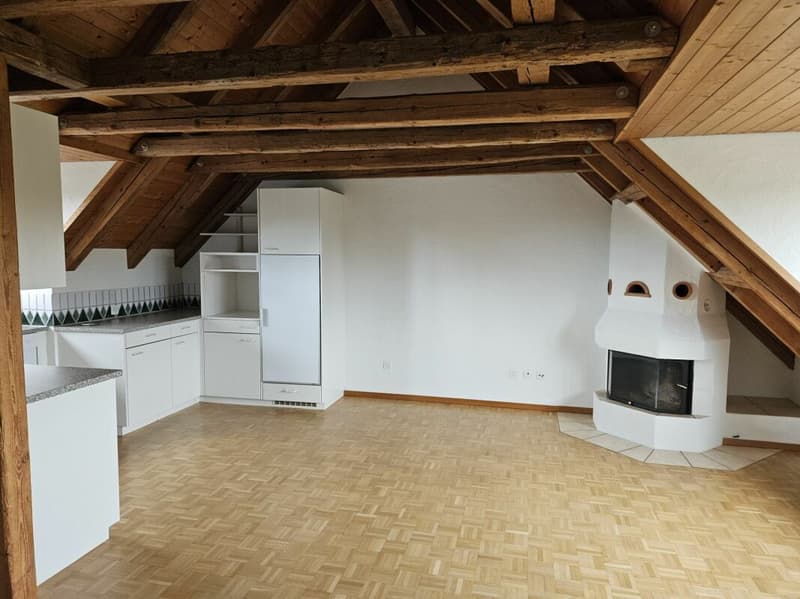 Heimelige 3.5-Zimmer Maisonette-Wohnung mit Cheminée (2)