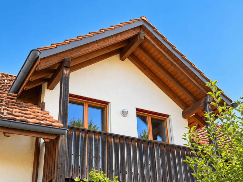 Aussenansicht Balkon