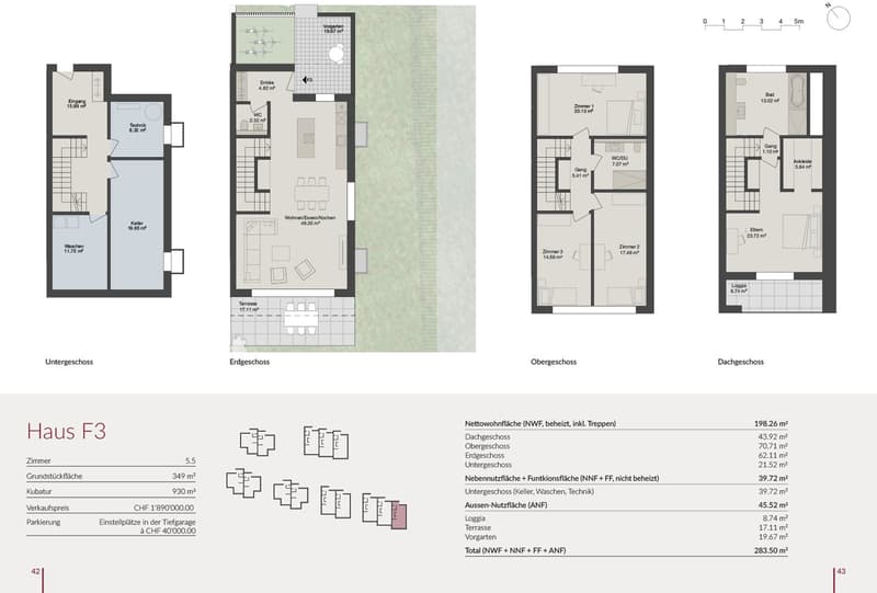 Neubau «Sennenberg Killwangen»: 10 Häuser verfügbar | Bezug Frühling 2028 (7)