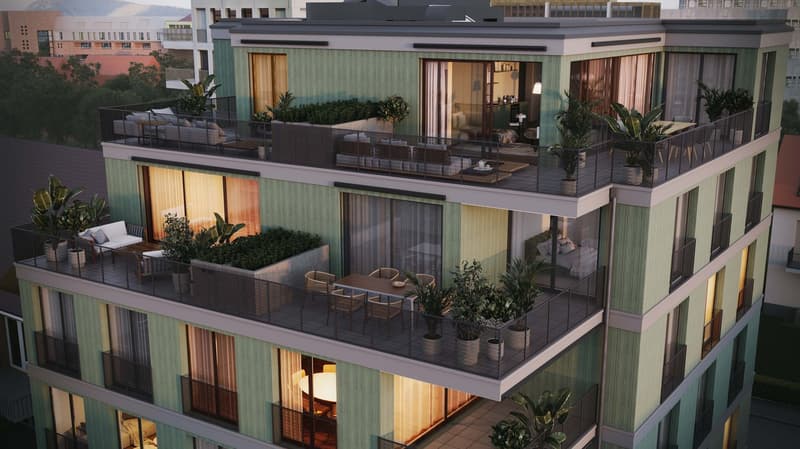 ZOE you will örLIKE it - Urban-single-apartment mit Terrasse und Balkon (1)