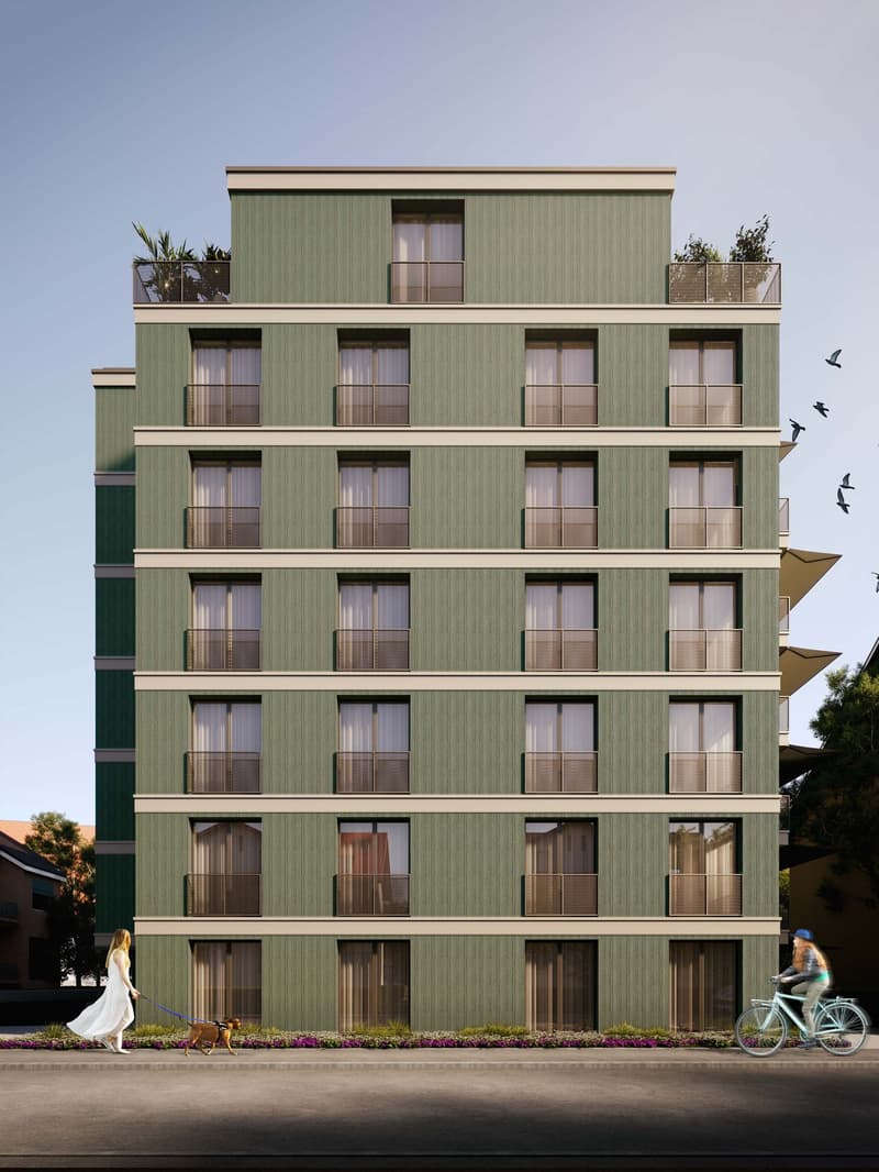 ZOE you will örLIKE it - Urban-single-apartment mit Terrasse und Balkon (6)