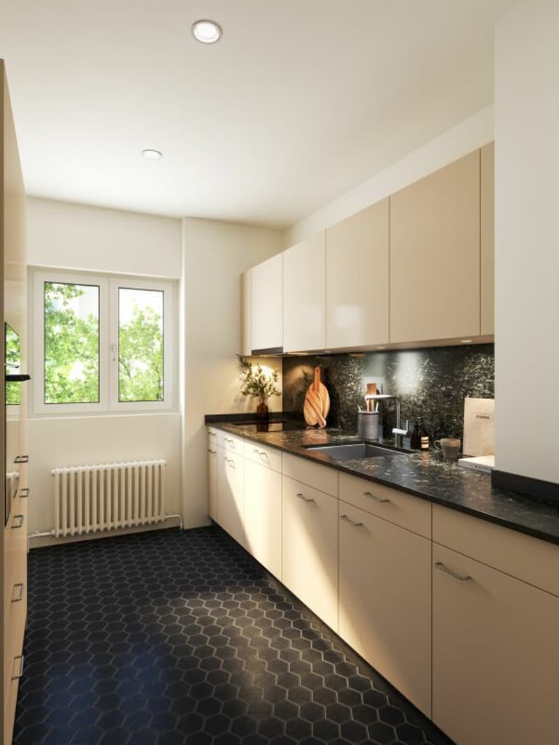 Erstbezug nach Totalsanierung: Stilvolle 3-Zimmer-Wohnungen im Herzen von Zürich (2)
