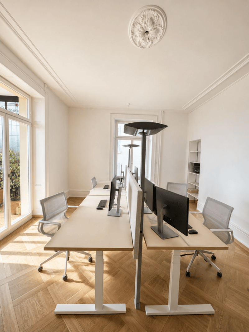 Vollausgestatteter Arbeitsplatz beim Central (1)