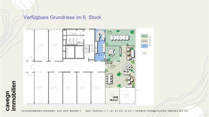 Work smart in Regensdorf - flexible Büroflächen mit Community Zone (16)