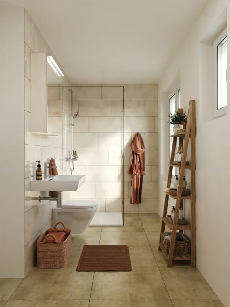 Bad mit Dusche