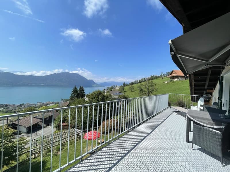 Balkon Dachwohnung