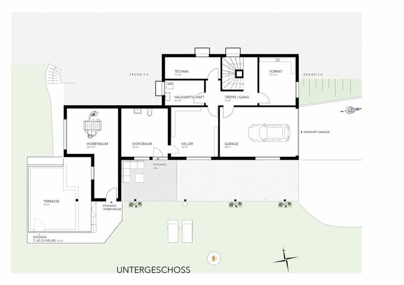 Grundriss UG