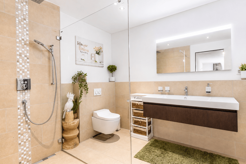 Badezimmer en suite